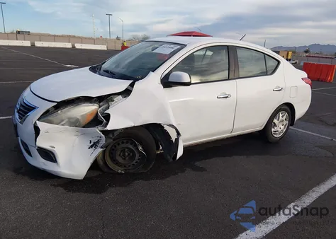 2012 Nissan Versa 1.6 Sv z USA, uszkodzony, nr VIN 3N1CN7APXCL889211